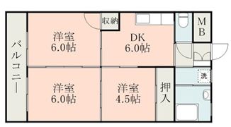 ラピス龍田の間取り画像