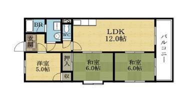 レトワールSⅠの間取り画像