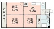 ラピス龍田の間取り画像