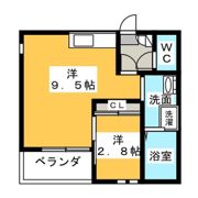 Grandtic Luce志賀本通の間取り画像