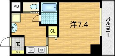 BelleVille千本今出川の間取り画像