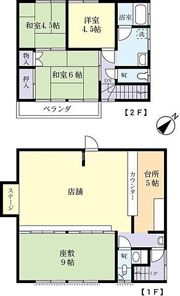 栗又四ケ戸建ての間取り画像