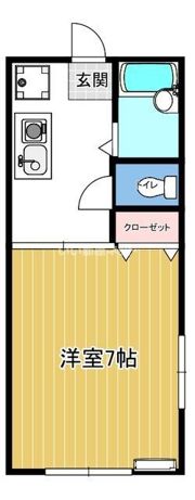 ベルメゾンの間取り画像