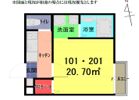 グッドシャインレジデンス西大宮の間取り画像