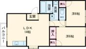 アビタシオン武蔵ヶ丘Aの間取り画像