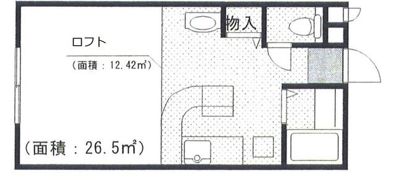 ベルメゾン弐番館の間取り画像