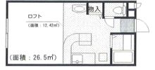ベルメゾン弐番館の間取り画像
