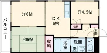 アーバンコンフォートの間取り画像