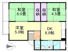ハーベスト川入の間取り画像