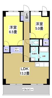 パルプラザ栄の間取り画像
