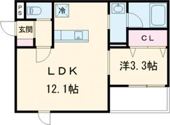 フルームの間取り画像