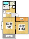 ヴィラ八国山の間取り画像