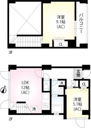 セリシエール神楽坂南町の間取り画像