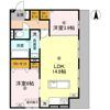 D-ROOM太子堂北の間取り画像