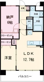 アトリエール堺寺地町の間取り画像