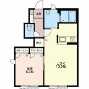 ラブランシェ Bの間取り画像