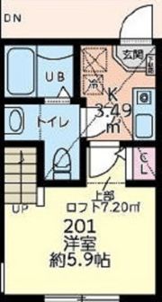 Tina小田急相模原の間取り画像