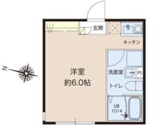 レピュア蓮根レジデンスEASTの間取り画像