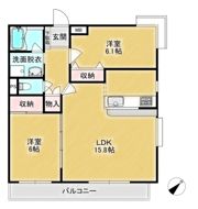 A・ドマーニの間取り画像