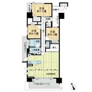 ライオンズプレイズ鳴海タワーの間取り画像