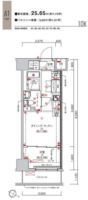 SAKURA AXIS NAKAITABASHIの間取り画像