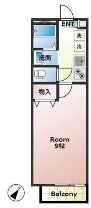 朋久レジデンス上福岡の間取り画像
