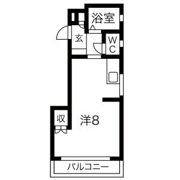 ハイツ牧の原の間取り画像