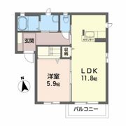 ジャルダン・ド・シエル ドゥの間取り画像