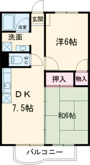 グリーンパーク田園5号の間取り画像