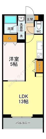 アミスタ湘南の間取り画像