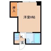 コーポ台原Aの間取り画像