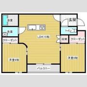 ハイツ・グラナートの間取り画像