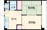 ゴールデンハイツ渡部の間取り画像