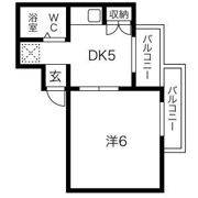 パラシオン昴の間取り画像