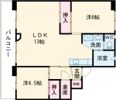 ビレッジハウス恵み野1号棟の間取り画像