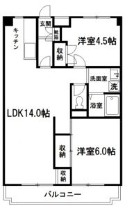 グリーンヒル櫛引の間取り画像