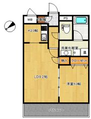 レガーロ旭町の間取り画像