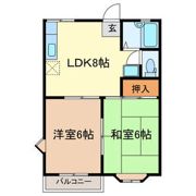メゾンドールの間取り画像