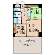 カーサビアンカ黒川の間取り画像