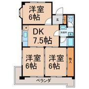 ハイツサイキの間取り画像