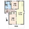 プラスパ高畑 A棟の間取り画像