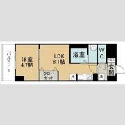アスコットあすと長町の間取り画像