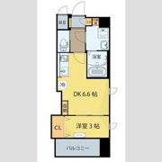 クラウド泉中央Eastの間取り画像