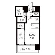 メイクスアート新栄Ⅲの間取り画像