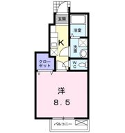 アクティブ シックスの間取り画像