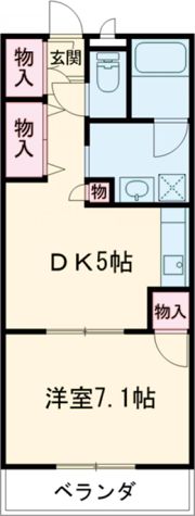 カロスクレーネの間取り画像