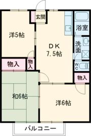 インパルス南台の間取り画像
