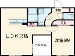オーロラの間取り画像