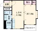 サイレンス上野の間取り画像