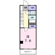 シティコート丸太町の間取り画像